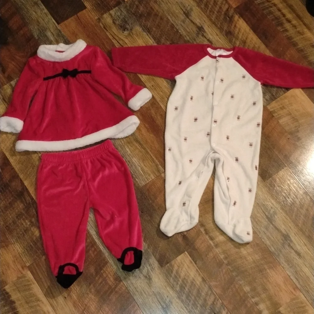 6/9 Month Holiday Duo Set!!